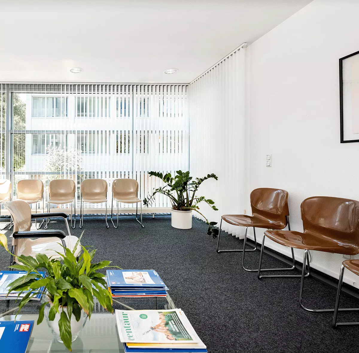 Warteraum im Medizinischen Versorgungszentrum Osnabrück